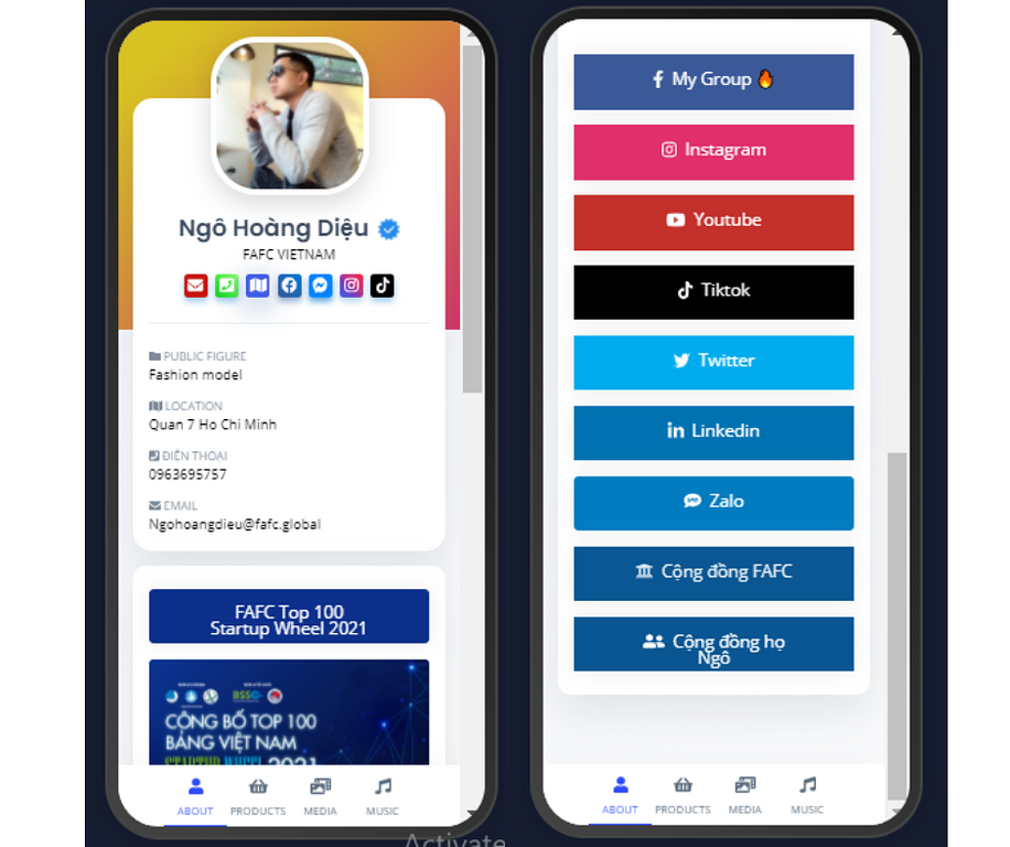 cách tạo bio link trên tiktok